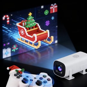 ETISTAR P30MAX Android 11 Gaming <strong>Projector</strong> Portable Professional Gamepad <strong>Bundle</strong> 22.1-Core Big <strong>Screen</strong> Gaming Home Entertainment - Product Image 2