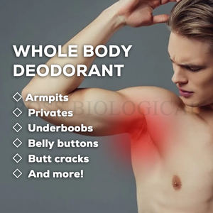 Bâton déodorant anti-transpirant sans aluminium avec logo personnalisé pour toute la journée bâton de protection contre la sueur et les odeurs sous les aisselles - Product Image 2