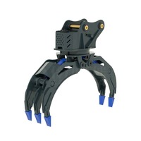 Acoplador Rápido Hidráulico para Miniexcavadora con Inclinación y Rotación Manual para Construcción