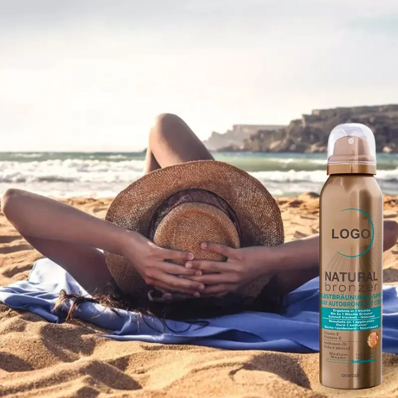 Skin Care Factory's Custom Highlighter Hot Sale Face Self Tanning Body Sun Tanning Oil