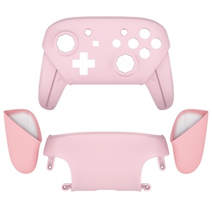 Coque de remplacement avant et arrière EXtremeRate DIY pour manette Nintendo Switch Pro avec poignées - Product Image 2