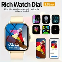 Nuevo Reloj Inteligente Económico 2026, Conexión IP67, Monitor de Sueño, Frecuencia Cardíaca, Llamadas Bluetooth, Monitor de Actividad Física Y13, Smartwatch FitPro