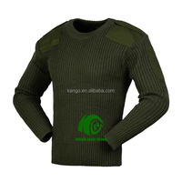 Pull tactique en tricot camouflage fabriqué par Kango Factory avec un design respirant et chaud pour l'hiver et les températures froides