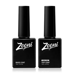 Zooni Gel Unghie Lunga Durata 12ml Base Coat & Top Coat 2 Pezzi Kit Manicure Gel <span class=keywords><strong>VIP</strong></span> Set Logo OEM Gel Sigillante - Product Image 6