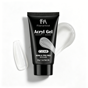 <span class=keywords><strong>Gel</strong></span> Poly Trasparente 30g Senza HEMA - <span class=keywords><strong>Gel</strong></span> Acrilico Professionale per Estensione Unghie con Etichetta Privata - Modellante a Lunga Durata e Resistente - Product Image 3