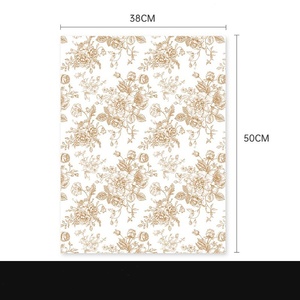 JOywood กระดาษห่อดอกไม้สำหรับวันแม่, กระดาษห่อดอกไม้แบบย้อนยุค - Product Image 6