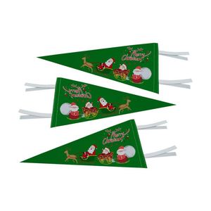 ธงสามเหลี่ยมผ้าสักหลาดแบบใหม่ ออกแบบเองได้ ขายส่ง ธงแขวนประดับ - Product Image 5