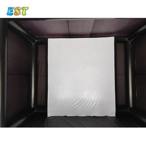 Tente gonflable de golf en pvc de qualité professionnelle, télémètre de conduite, tente d'extérieur à vendre, - Product Image 5