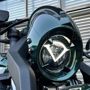 Nuovo Parabrezza Anteriore Modificato <span class=keywords><strong>Benda</strong></span> Napoleon 250 Stile Retrò, Spoiler Decorativo in ABS per Moto, Installazione Senza Perdite - Product Image 2