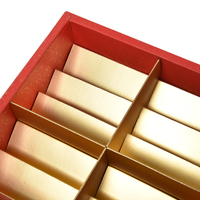 Emballage personnalisé en gros pour bonbons, chocolat, biscuits, boîte de rangement pour collations avec séparateurs