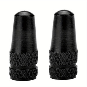 Bouchons de valve Presta durables en aluminium anodisé pour vélos, compatibles avec les valves Presta/françaises, modèles Bullet, <span class=keywords><strong>Rocket</strong></span>, Hamburger, Pocket <span class=keywords><strong>Rocket</strong></span> (4) - Product Image 3
