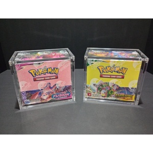 Boite booster magnétique en acrylique personnalisée <span class=keywords><strong>Pokemon</strong></span> UV <span class=keywords><strong>Magic</strong></span> the Gathering <span class=keywords><strong>Pokemon</strong></span> Booster <span class=keywords><strong>Box</strong></span> - Product Image 3
