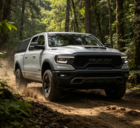 Bâche de benne rigide électrique étanche pliable et verrouillable pour RAM Truck, en alliage d'aluminium sport
