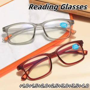 Gafas de Lectura Unisex 2025, Ultraligeras, con Bloqueo de Luz Azul, Montura Cuadrada, Anti Luz Azul, de 0 a +4.0 - Product Image 3