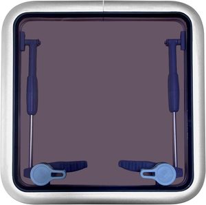 ISURE 마린 알루마이트 알루미늄 19.6 "x 19.6" 푸시 아웃 갑판 해치 보트 요트 스퀘어 해양 해치 현창 보트/요트/RV - Product Image 6