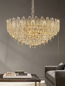 Candelabro de cristal egipcio importado italiano, sala de estar, restaurante de diseño, Vestíbulo del Hotel, Milán, Villa, lámpara colgante de luz de diseñador - Product Image 3