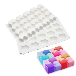 Molde de Silicona para Hacer Velas, Pasteles 3D, Mousse, Helados, Chocolate, Pudín, Decoración de Repostería - Product Image 6