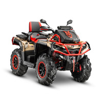 AODES HY-1000 Buggy tout-terrain deux places, moto à quatre roues, buggy de plage, étanche, toutes saisons
