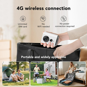 <span class=keywords><strong>กล้อง</strong></span>วงจรปิดภายในอาคาร 4G พร้อมซิมการ์ด ความละเอียด 2K แบตเตอรี่ 7800mAh <span class=keywords><strong>กล้อง</strong></span> PTZ <span class=keywords><strong>ไม่</strong></span>มี Wifi สำหรับเด็ก/สัตว์เลี้ยง/ผู้สูงอายุ/รถบ้าน/ตั้งแคมป์ - Product Image 3