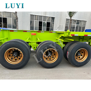 Semi-remorques squelette LUYI à 2/3/4 essieux pour le transport de conteneurs en port et en terminal - Product Image 3