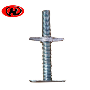 Hot Selling Long Stem Threaded Adjustable Scaffolding <strong>Caster</strong> Wheel with Brake Made in China - Product Image 4