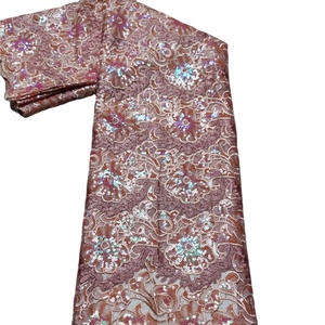 Última tela africana George Basin Riche para material de vestido de novia - Product Image 1