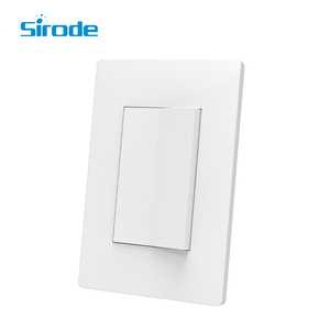 Sirode <span class=keywords><strong>série</strong></span> A1 norme <span class=keywords><strong>américaine</strong></span> moderne conception sûre et durable plaque PC couleur noire interrupteur mural 1/2/3 gang pour une utilisation en résidence - Product Image 4