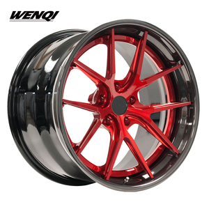 Llantas de Aleación de Aluminio Forjado Nuevas y Duraderas para Automóviles de Pasajeros, 5x114.3, 30 mm, Alto Rendimiento, Color Plata Oscuro/Negro, Paquete de Neumáticos, 5 Años de Garantía - Product Image 5