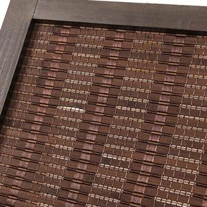 Paravent <span class=keywords><strong>en</strong></span> <span class=keywords><strong>bois</strong></span> pliable et mobile de style Art Déco <span class=keywords><strong>pour</strong></span> <span class=keywords><strong>salon</strong></span>, bar à café, espace de bureau, tissage simple - Product Image 5