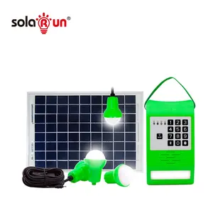 Off-Grid Portable Solar Power Generator Plant