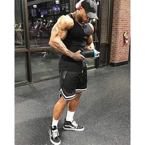 DiotSr Pantalones cortos de baloncesto de malla para hombre, de secado rápido, con bolsillo con cremallera, pantalones cortos deportivos para gimnasio - Product Image 6