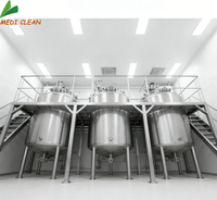 Réservoir de stockage en acier inoxydable avec agitateur mélangeur pour savon liquide, shampoing, détergent