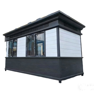 Pabellón de aleación de aluminio 3x4m impermeable y personalizable para caseta de seguridad de supermercado - Product Image 1