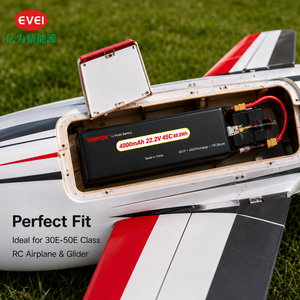 Batterie Lipo semi-solide Enrich Power de haute qualité 4000 mAh 45C 22,<span class=keywords><strong>2</strong></span> V avec certification CE pour drone quadricoptère et hexacoptère - Product Image 3