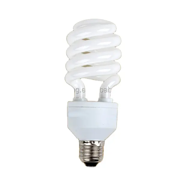 Lampu Neon Kompak B22 23W 150W, Bohlam CFL, Lampu Fluoresens Bentuk U Setengah Spiral