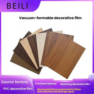 Film PVC grain <span class=keywords><strong>bois</strong></span> moderne et durable BEILI (épaisseur 0,12-0,18 mm) |   Film d'emballage sous vide sans colle <span class=keywords><strong>pour</strong></span> meubles - Product Image 2