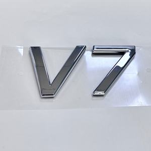 Çin fabrika toptan özel 3D Logo olmayan Metal etiket su geçirmez araba tabela plastik yapıştırıcı malzemeden yapılmış - Product Image 5