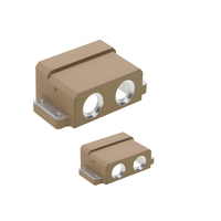 Produits de boîtier en aluminium personnalisés Boîte de sortie électrique ronde en métal résistante aux intempéries Trous Pièces en aluminium CNC Usinage de précision