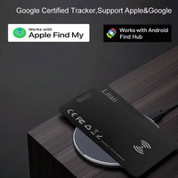 Localizador Inteligente de Tarjetas y Objetos sin Tarjeta SIM para iOS y Android, Rastreador de Dispositivos para Carteras, Mascotas y Coches