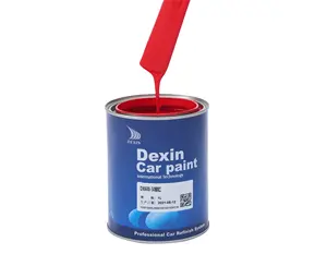 德信金蓬德米特新产品汽车油漆2k高透明涂层喷漆