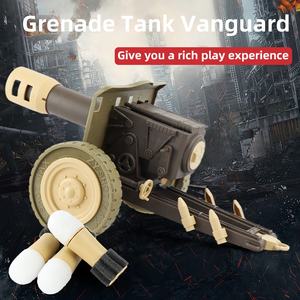 Lanzador de Juguete de Airsoft de Plástico con Expulsión de Casquillos, Tanque de Balas de Espuma Suave con 3 Balas - Product Image 2