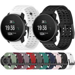 Bracelet de rechange en silicone pour montre connectée <span class=keywords><strong>Suunto</strong></span> <span class=keywords><strong>Vertical</strong></span> - Product Image 1