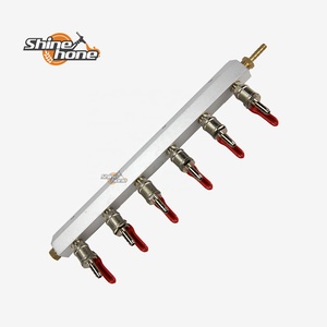 Collettore di <span class=keywords><strong>Gas</strong></span>, <span class=keywords><strong>distributore</strong></span> di <span class=keywords><strong>Gas</strong></span> di birra, <span class=keywords><strong>distributore</strong></span> di aria CO2 collettori-Splitter 1/4 "Barb raccordi - Product Image 5