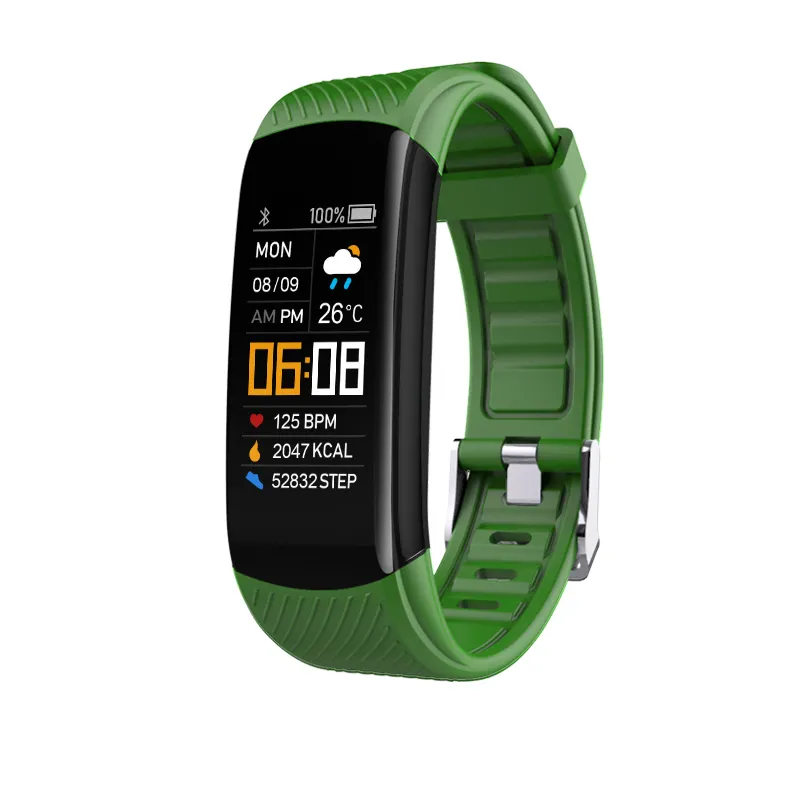 C5S 2021 Baru Kedatangan Band 5 Kebugaran Tracker OLED Display Heart Rate Monitor Kebugaran Terbaik Gelang Smart Watch Smart Band