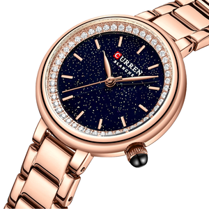 Montre de luxe pour femme 9089 Sport Miyota à quartz, bracelet en acier inoxydable, résistante à l'eau, durable - Product Image 1