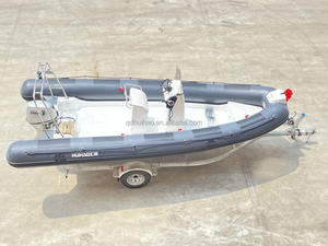 Bateau de pêche pneumatique à coque rigide en fibre de verre CE RIB 580 avec <span class=keywords><strong>moteur</strong></span> <span class=keywords><strong>hors</strong></span>-<span class=keywords><strong>bord</strong></span> à vendre - Product Image 3