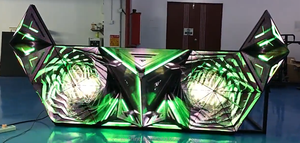 M-shine Vente Chaude Creative Irrégulier LED DJ Stand pour Panneau Conversion Vide Event Bar Festival de Musique Électronique Led Display - Product Image 6