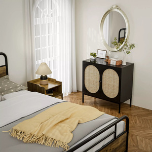 New cross-border dining <b>sideboard</b>, household kitchen <b>storage</b> rack, multi-functional <b>storage</b> cabinet, large capacity sundries - Product Image 2