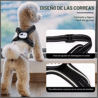 Collier de Containment Électronique Intelligent 2-en-1 Anti-Perte pour Animaux de Compagnie, Harnais Étanche avec GPS Sans Fil pour Chien