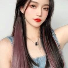 5P Tono 2 Wet Griter Puente de color claro Postizo Extensiones de cabello humano - Product Image 1